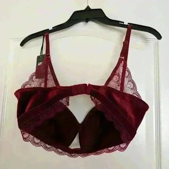 Abs Gatsby velvet bralette bnwt size L - Picture 8 of 8